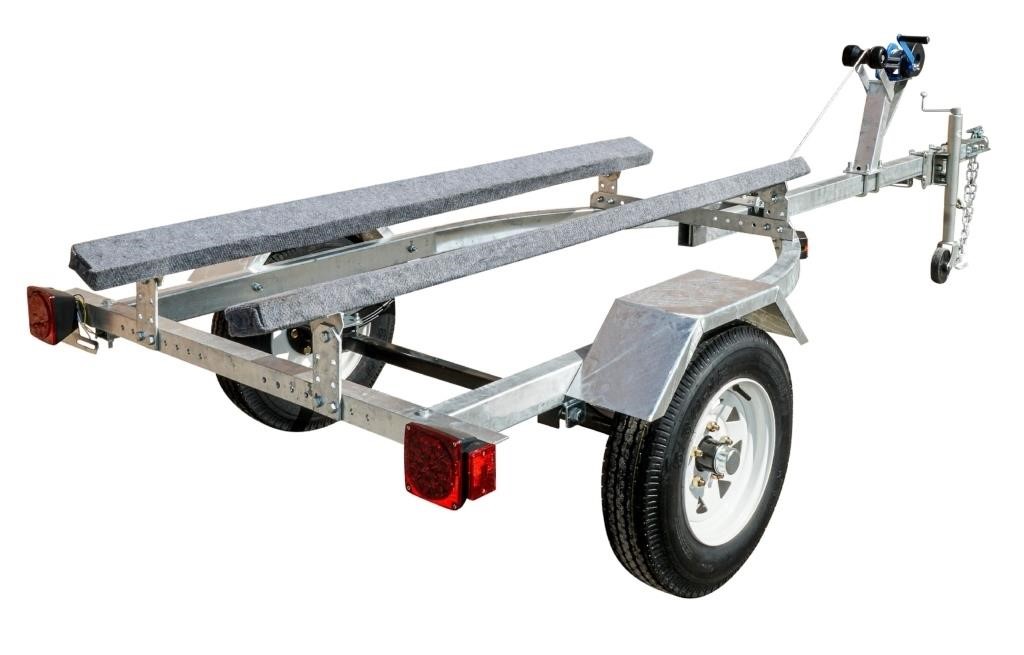 Fast Fish Deluxe Galvanized Boat Trailer