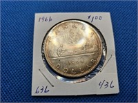 1-1966 SILVER DOLLAR