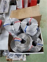 LASHER WIRE, .038" T302, ROUGHLY 18 COILS