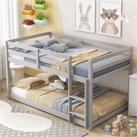 $380  Harper & Bright Low Bunk Bed Twin Over Twin