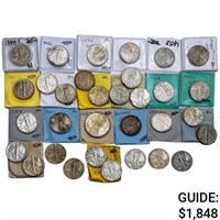 [32 Coins] Varied US Coinage