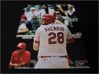 Nolan Arenado signed 8x10 photo COA