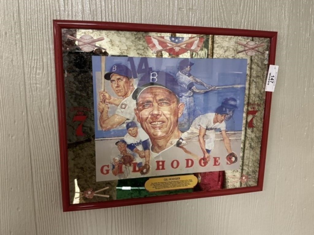 Seagram's 7 Gil Hodges Mirror