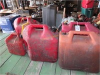 6 fuel cans