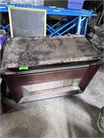 Vintage Warm Marine Electric Fireplace, 26"x24"x36