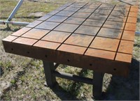 70"X50"X30" Steel Set Up Table w/ Leveling Screws