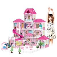 UXSIO Dream Doll House, Large Dollhouse Girl Toys