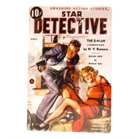 Star Detective March Cover Comic Cover 8x12, come