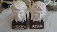 Elvis book end decanters by Mccormick distilling.