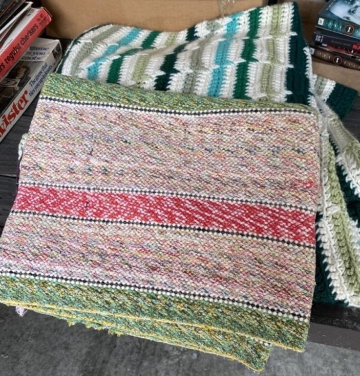 Afghan and Rug