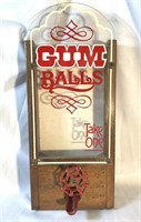 Vintage gumball machine 19" x 8”