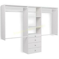 Easy Track 60" Wide Closet Kit $445 Retail