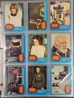 STAR WARS SERIES 1 1977 TOPS TRADING CARDS