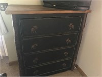 4-drawer Solid Pine Mountain Modern Moose Dresser
