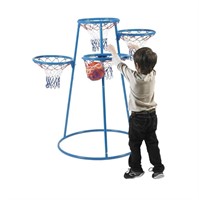 Angeles 4-Hoop Toddler Basketball Hoops
