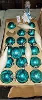 Vintage Glass Ball Tree Ornaments