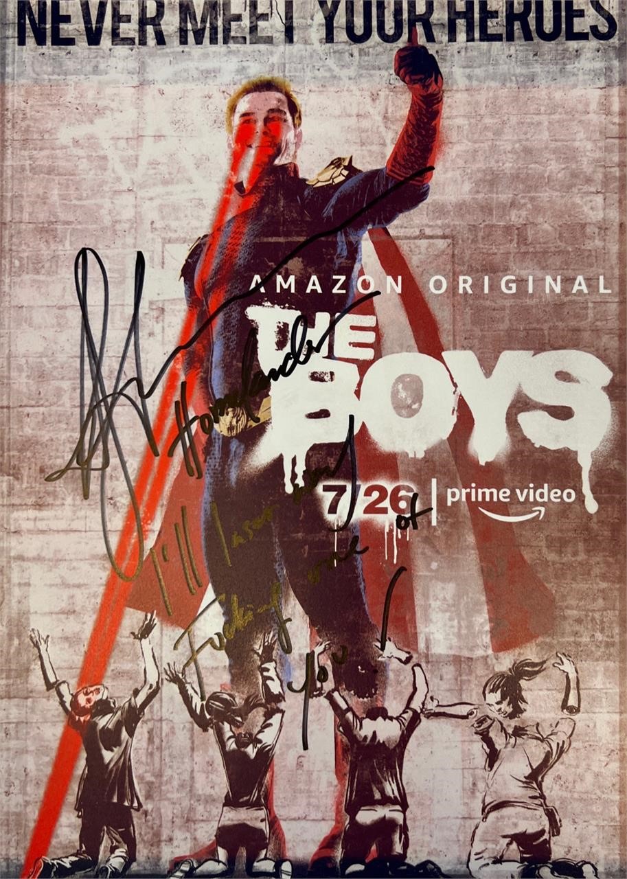 Autograph COA The Boys Photo