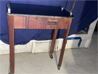 31x27x15 Antique Dental Work Table