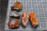 Condor agates, Argentina, cut, 8.8 oz