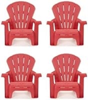 Little Tikes Garden Chair (4 Pack), Red