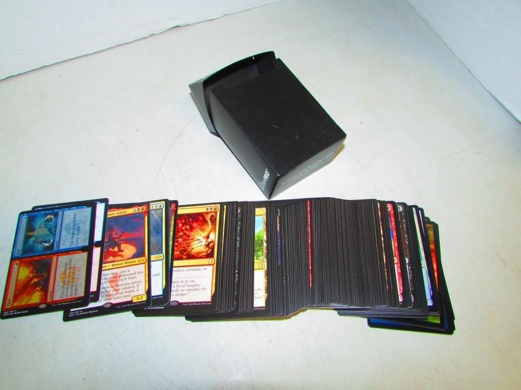 Deck Box of Various Magic the Gathering Cards