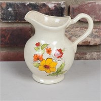 Hand Painted Ceramic 7½" Pitcher
