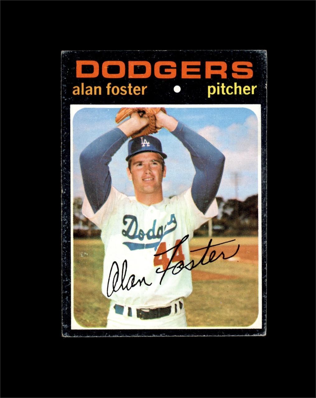 1971 Topps #207 Alan Foster EX to EX-MT+