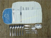 Community Plate Cutlery - Set of 6 + Serving,