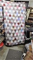 Vtg Quilt Top