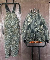 Johnson Garmet XL Hunting Jacket and Bibs, both