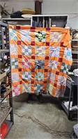 Vtg Quilt Top