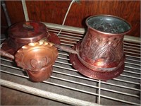 6 Pcs Copper Cook & Hammered Decorative Wares