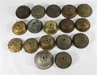 Antique Ornate Font Caps for Lamps