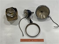 Assorted Veteran Car Lights