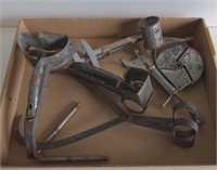 Flat of Primitive Kitchen and Hand Tools