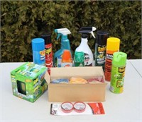 Assortment of Insect Pesticides and Ant Traps