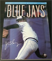 1984 Toronto Blue Jays Scorebook Magazine