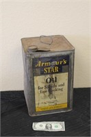 Metal Armours Star Cooking Oil Can
