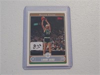 2006-07 TOPPS LARRY BIRD SHOOTING