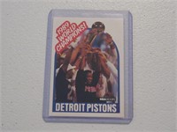 1989-90 NBA HOOPS DETROIT PISTONS CHAMPS