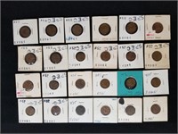 Assorted Wheat Pennies 24ct