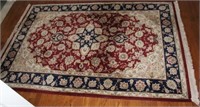 good quality Anglo Persian rug, 74"x47"