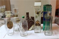 Collection of Vintage Decanters & Bottles