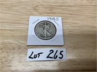 1-1918-S Half Dollar