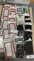 Large lot of phone cases