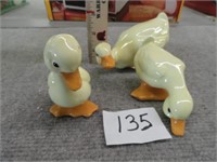 Lot of 3 ceramic Ducks-2" to 3" tall