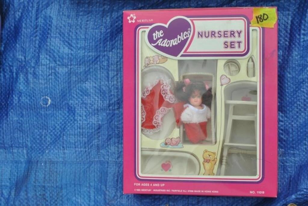 1985 The Adorables nursery set