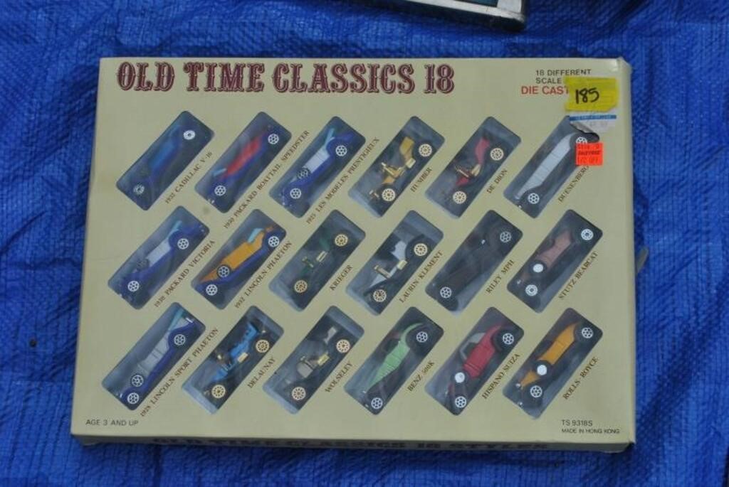 Old Time Classics 18 die cast cars