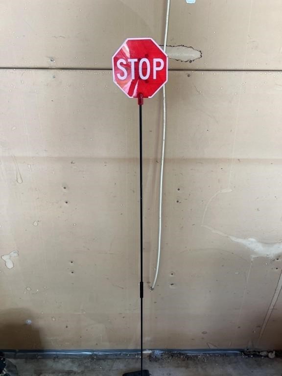 Stop sign plastic