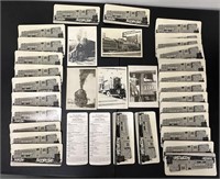 Vintage Train Photos & Info Cards See Photos for